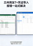 兰州用友 T + 凭证导入 Excel 报错处理步骤｜本地