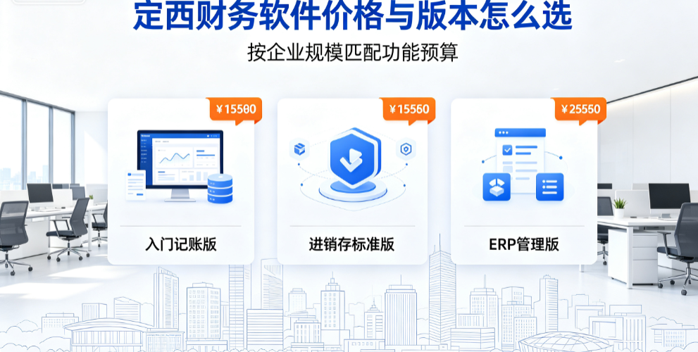 定西财务软件价格与版本怎么选？