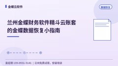 兰州金蝶精斗云账套数据恢复小指南 兰州金蝶精斗云账套数据恢复小指南