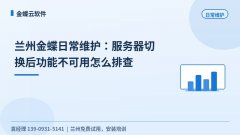 兰州金蝶服务器切换后功能不可用怎么排查 兰州金蝶服务器切换后功能不可用怎么排查